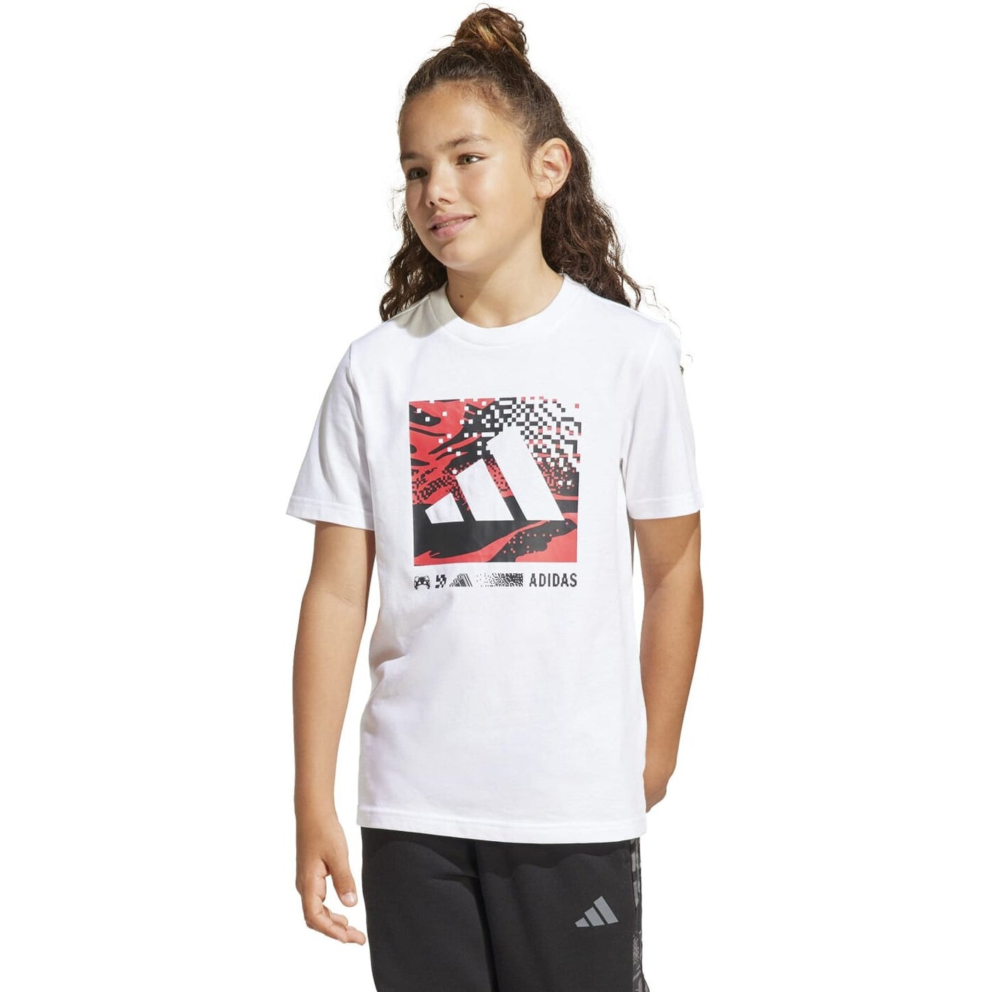 J CAMO LOGO TEE WHITE WHITE Bild 2