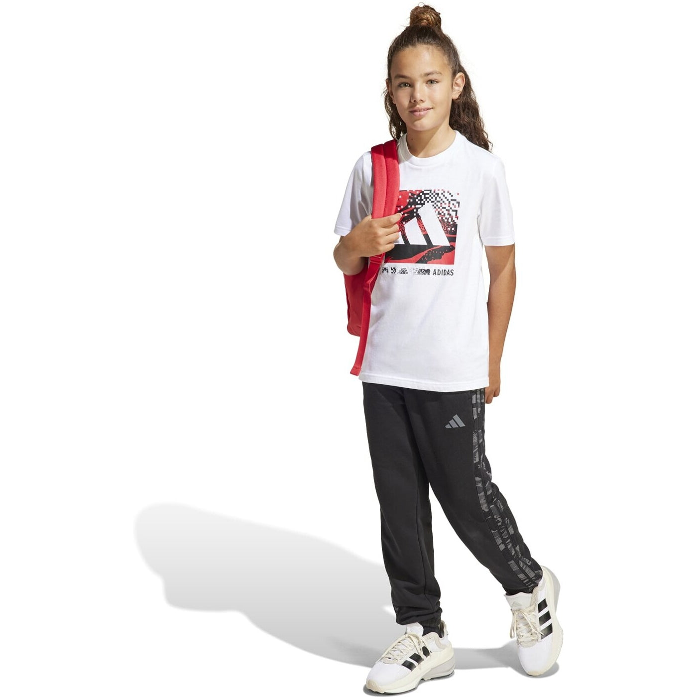 J CAMO LOGO TEE WHITE WHITE Bild 4