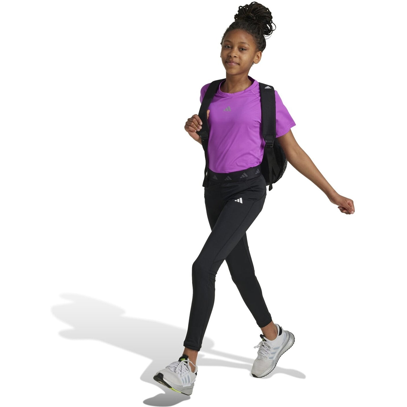 J TF TIGHTS BLACK/CARBON/WHITE BLACK/CARBON/WHITE Bild 4