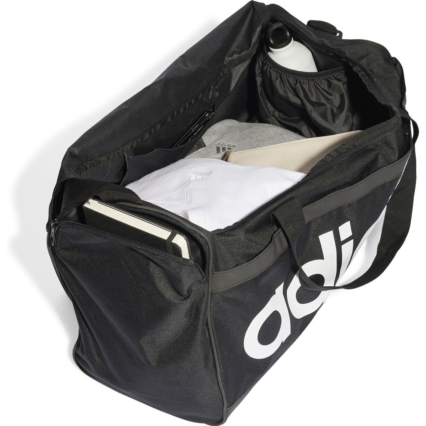 LINEAR DUFFEL M BLACK/WHITE BLACK/WHITE Bild 6