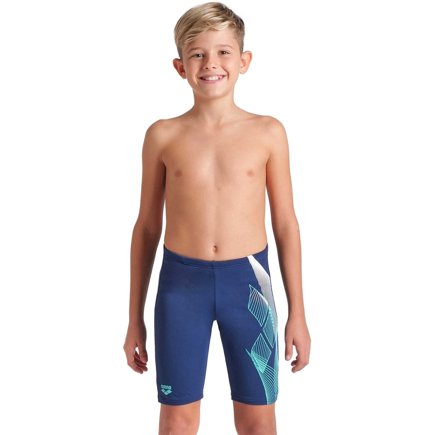 BOY'S ARENA SEA WATER SWIM JAMMER NAVY NAVY Bild 6