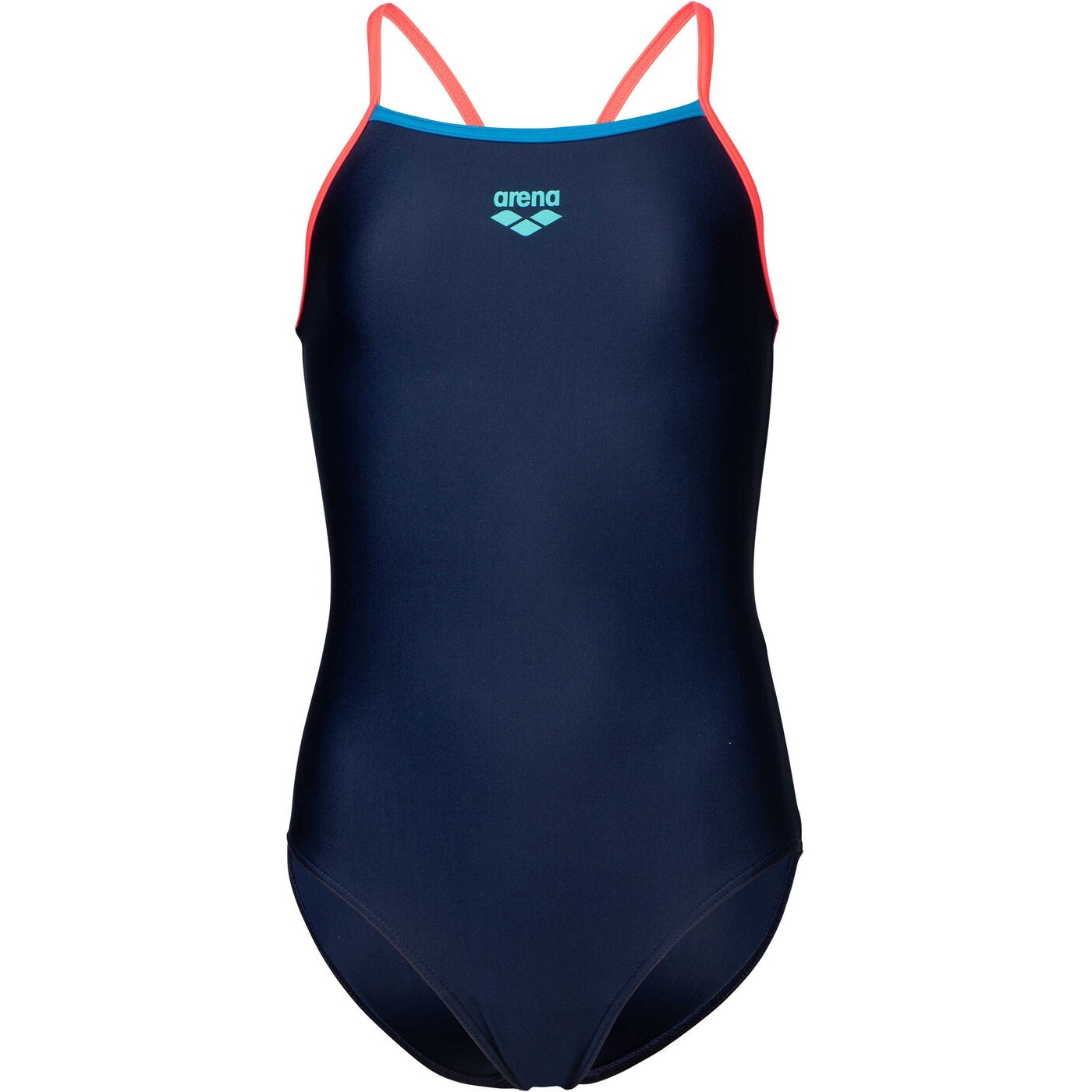 GIRL'S ARENA SWIMSUIT LIGHT DROP SOLID NAVY-FLUO RED-FLUO RED-BLUE CHINA NAVY-FLUO RED-FLUO RED-BLUE CHINA Bild 1