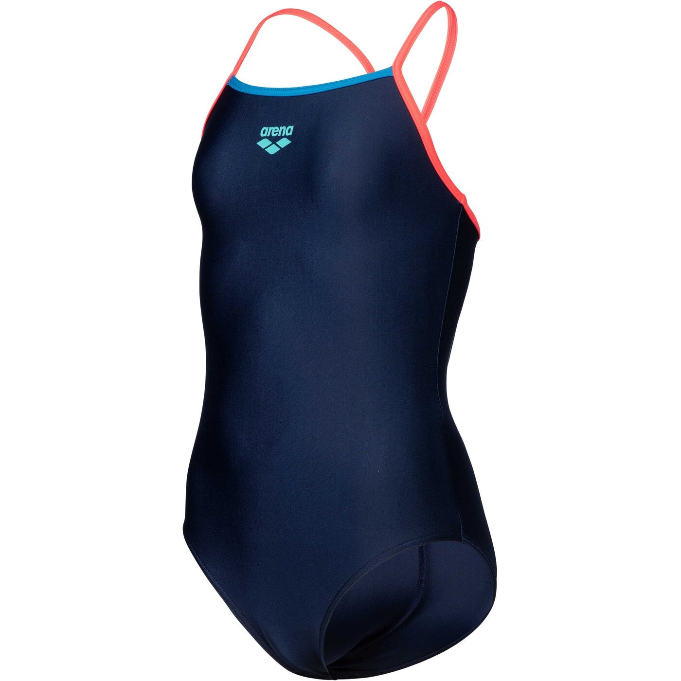 GIRL'S ARENA SWIMSUIT LIGHT DROP SOLID NAVY-FLUO RED-FLUO RED-BLUE CHINA NAVY-FLUO RED-FLUO RED-BLUE CHINA Bild 3