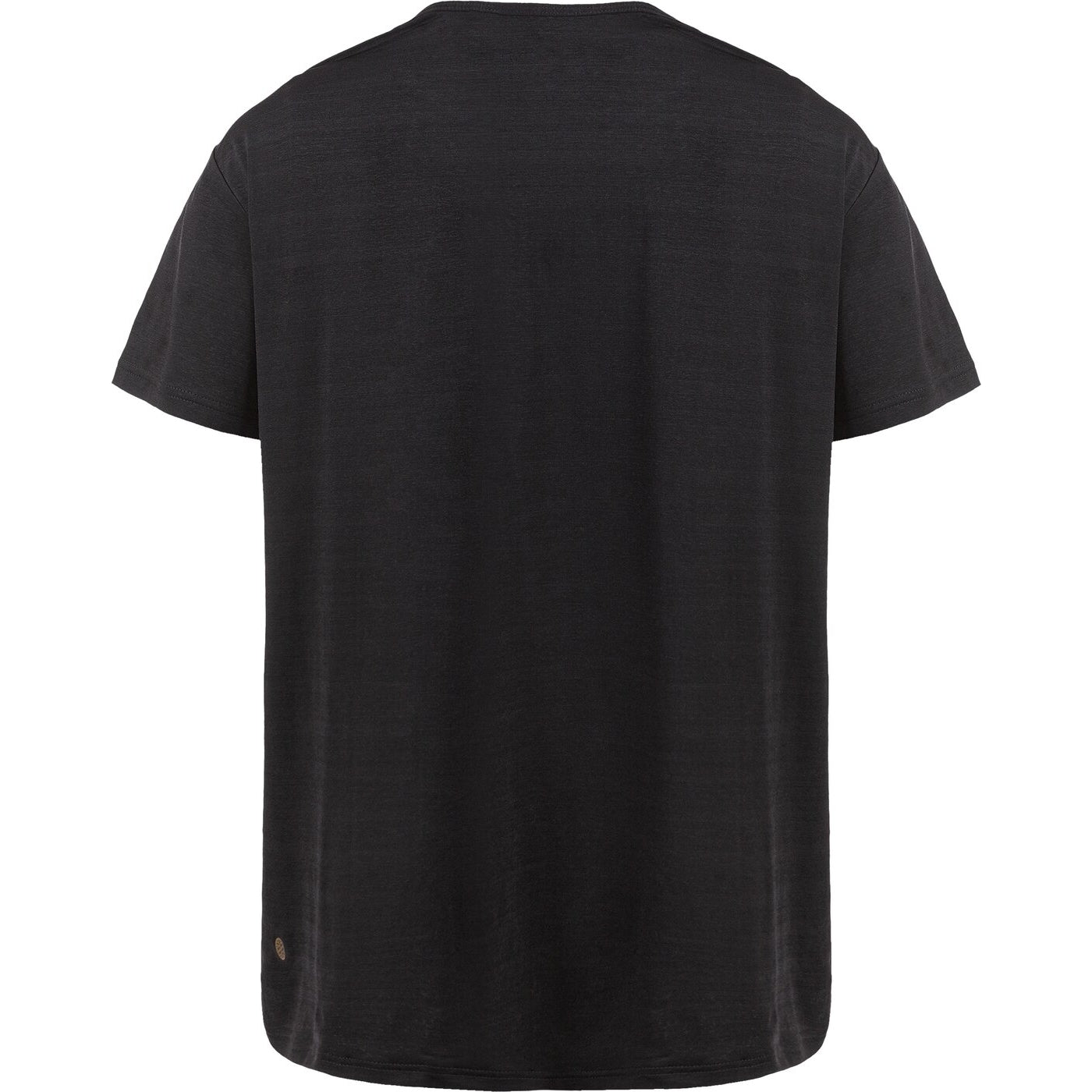 Lizzy W Slub S/S Tee BLACK MELANGE BLACK MELANGE Bild 2