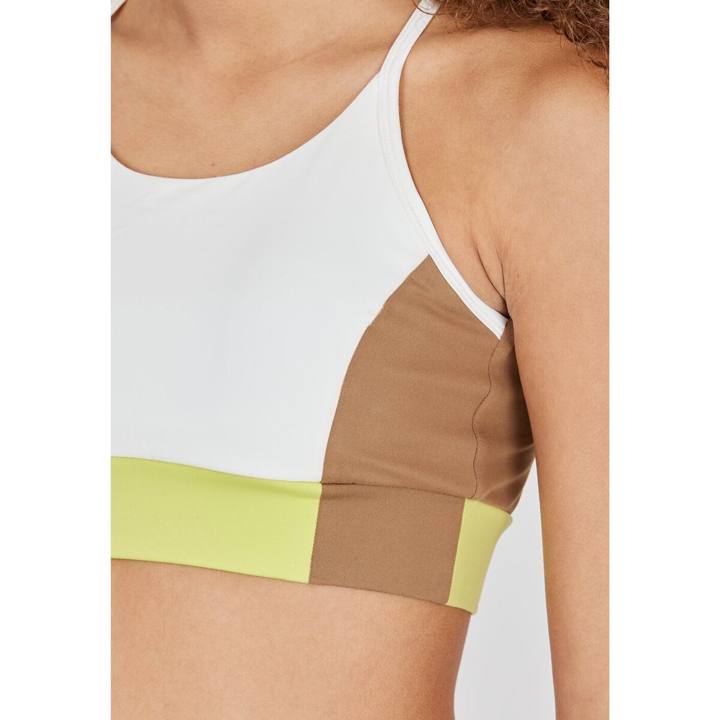 Sukey W Color Block Bra WHISPER WHITE WHISPER WHITE Bild 7