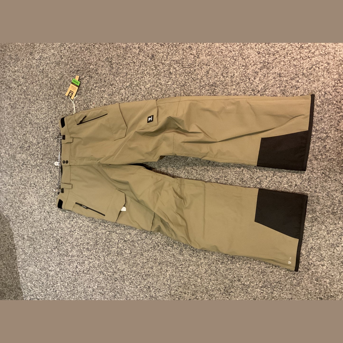 Footrail-Cargo Men Snow Pants DUSKY GREEN DUSKY GREEN Bild 1