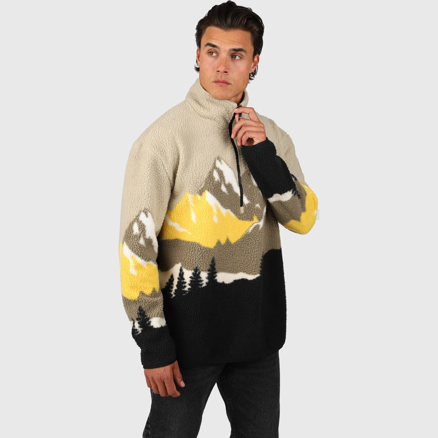 Rodrigo-Print Men Fleece BLACK BLACK Bild 6