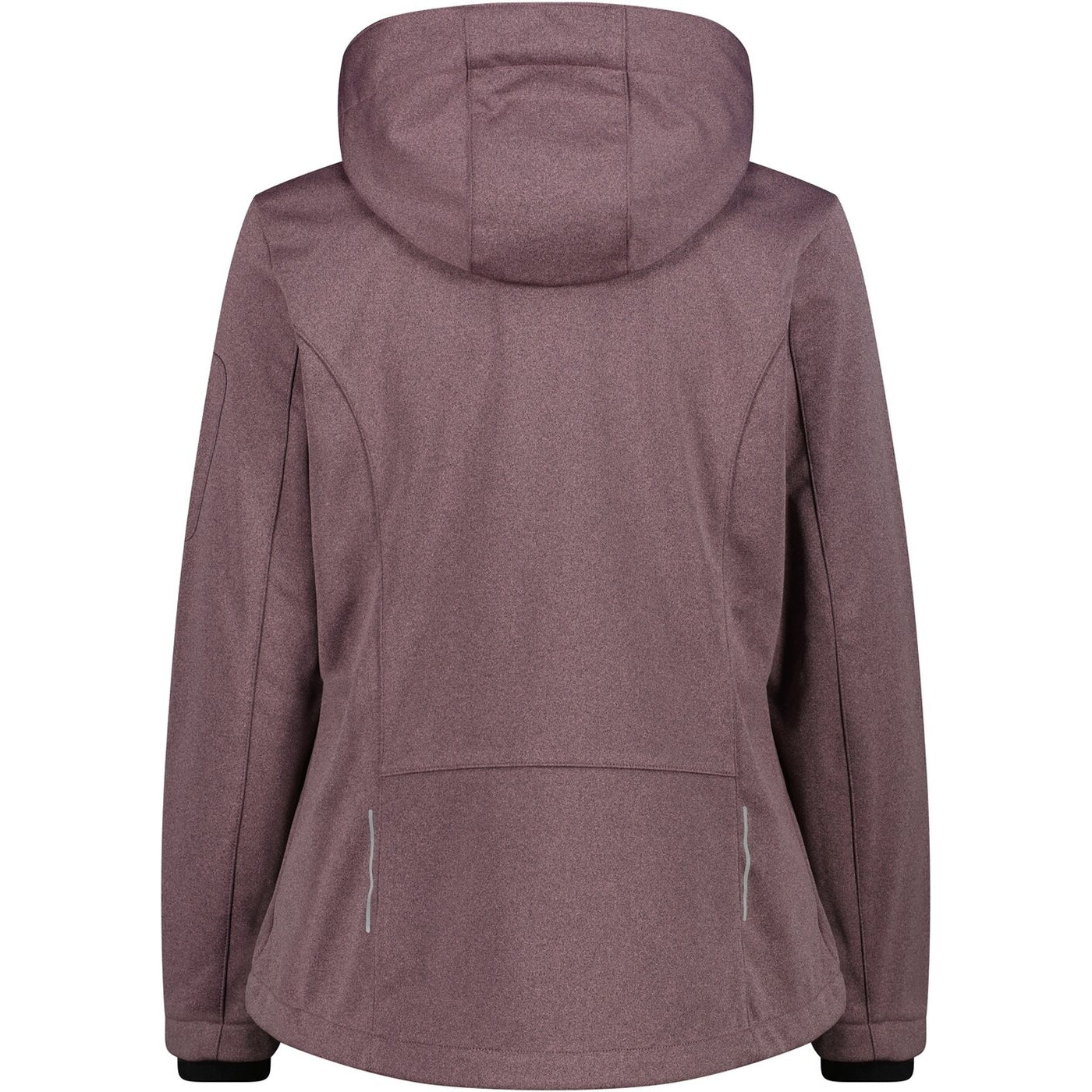 WOMAN JACKET ZIP HOOD PINK MEL. PINK MEL. Bild 2
