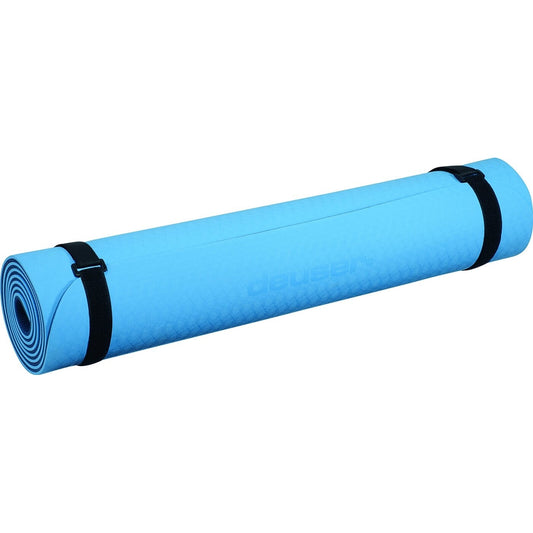 Deuser Yoga Matte hellblau/dunkelbl HELLBLAU Bild 1