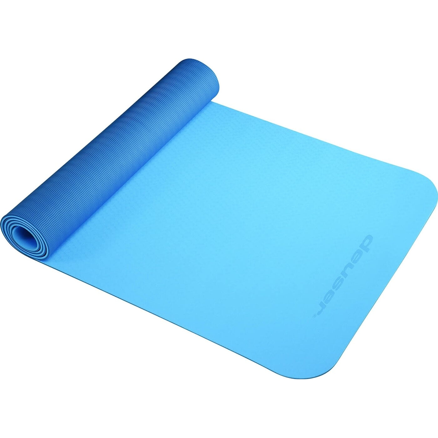 Deuser Yoga Matte hellblau/dunkelbl HELLBLAU Bild 2