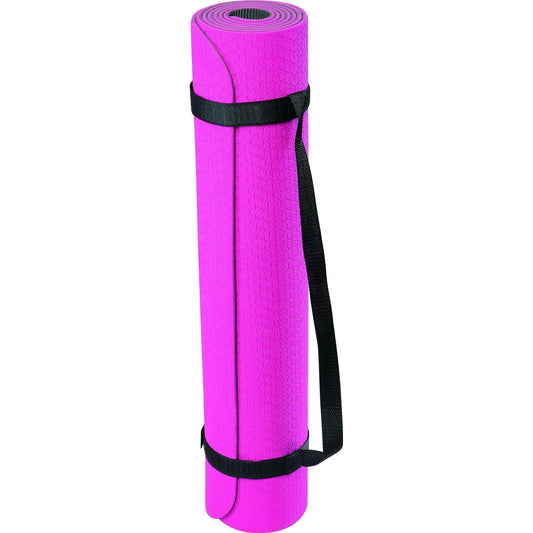 Deuser Yoga Matte TPE pink/grau PINK PINK Bild 1
