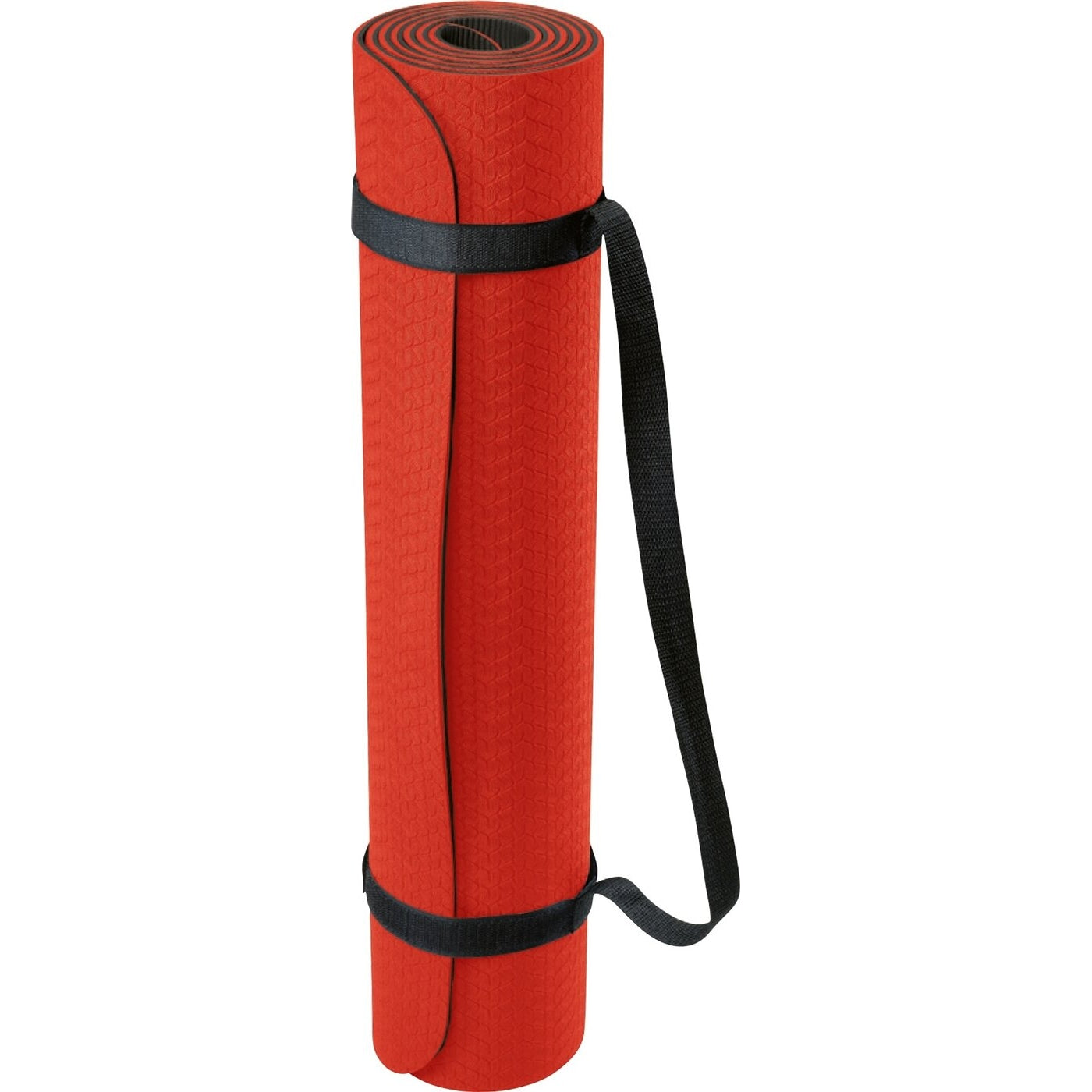 Deuser Yoga-Matte TPE rot/grau ROT ROT Bild 1