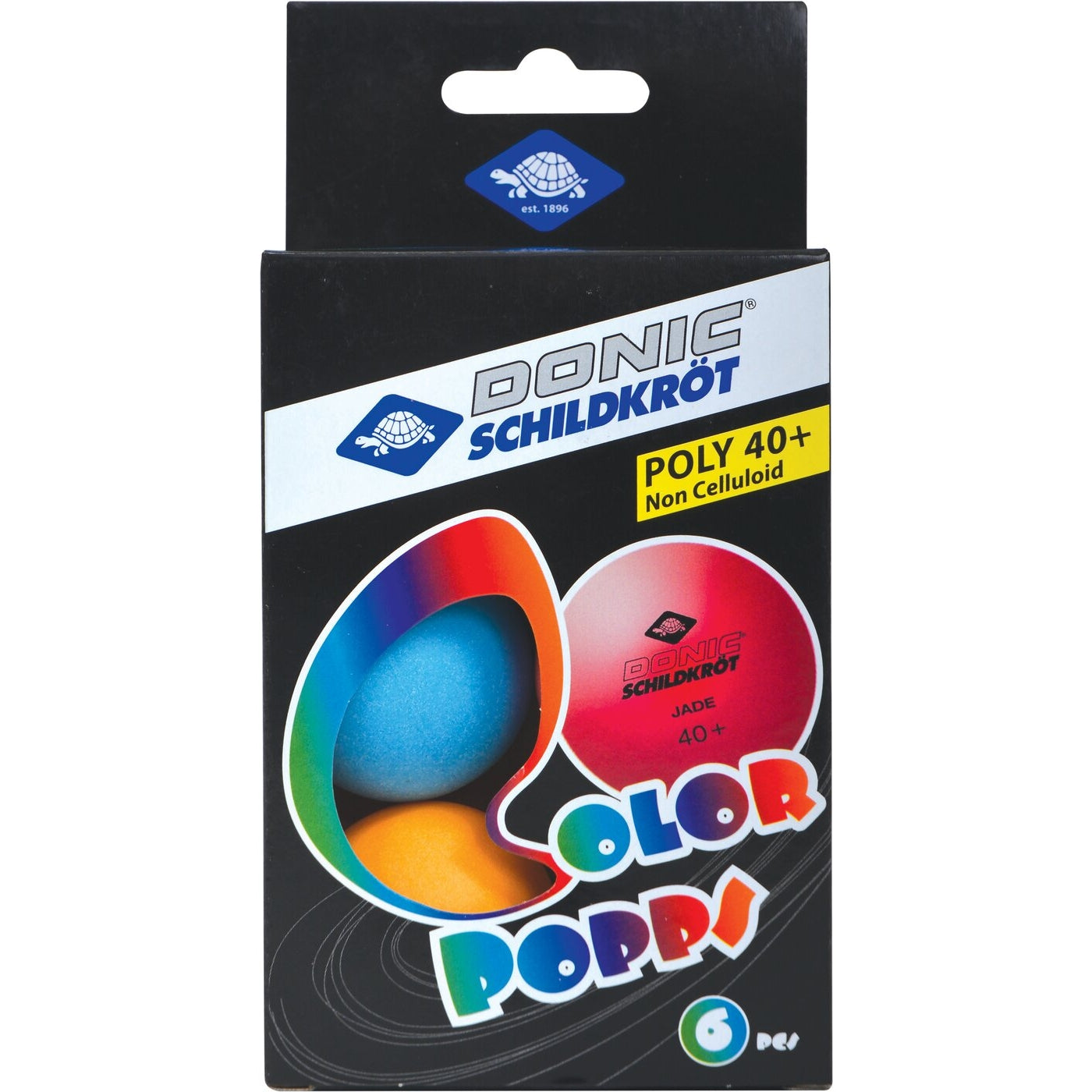 TT-Ball COLOUR POPPS 6er Blistercar KEINE FARBE Bild 3
