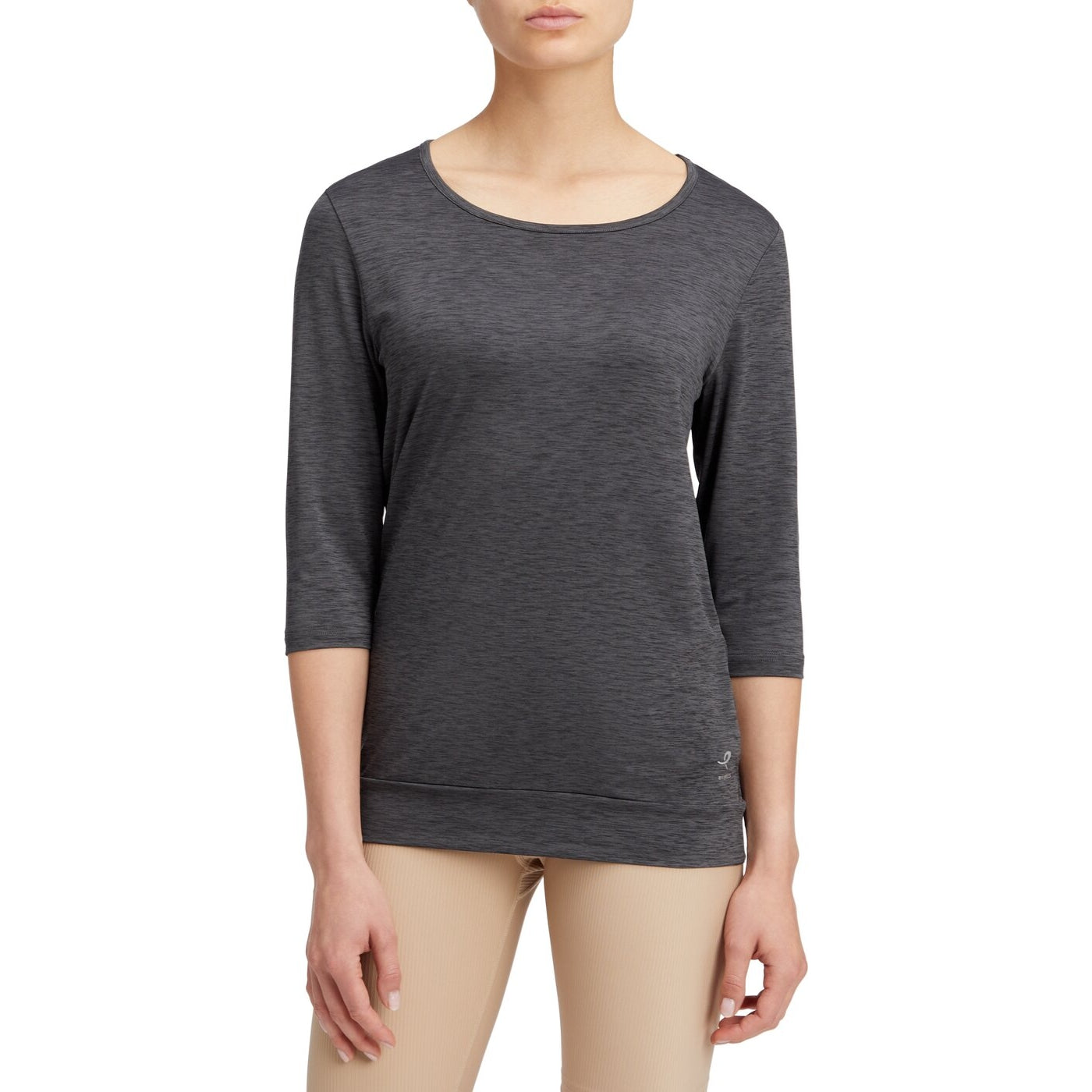 Da.-Shirt Jewel 3/4 SS W MELANGE/BLACK/ANTHRA MELANGE/BLACK/ANTHRA Bild 2