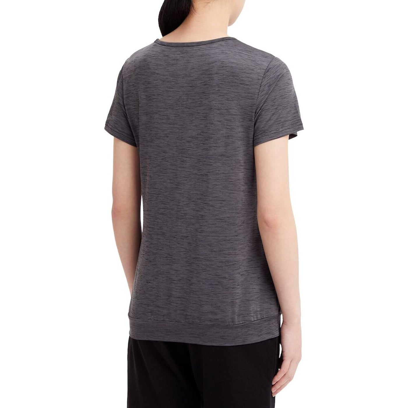 Da.-T-Shirt Jewel SS W MELANGE/BLACK/ANTHRA MELANGE/BLACK/ANTHRA Bild 3