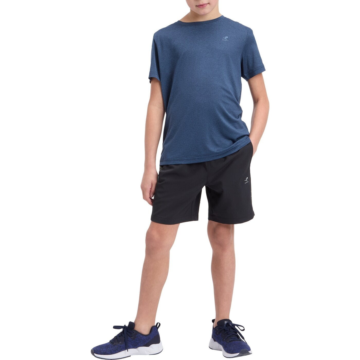 Ju.-T-Shirt Tibo B MELANGE/NAVY DARK MELANGE/NAVY DARK Bild 3