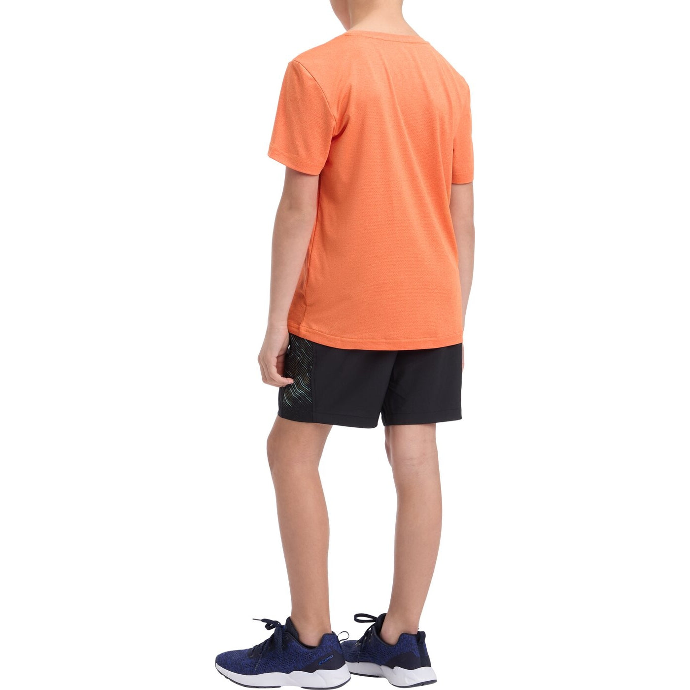 Ju.-T-Shirt Tibo B MELANGE/ORANGE DARK MELANGE/ORANGE DARK Bild 2