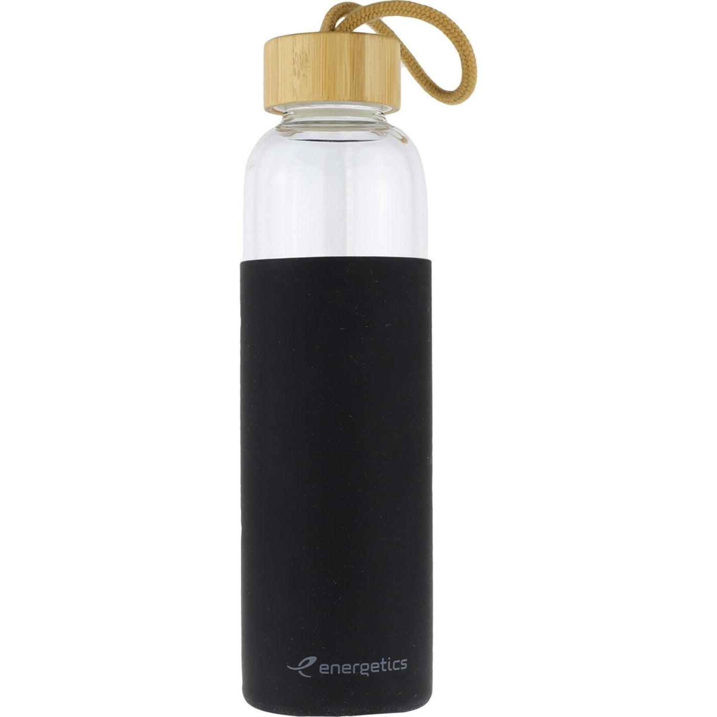 Trinkflasche Glass Bottle Bamboo II 0.55 BLACK/ANTHRACITE BLACK/ANTHRACITE Bild 1