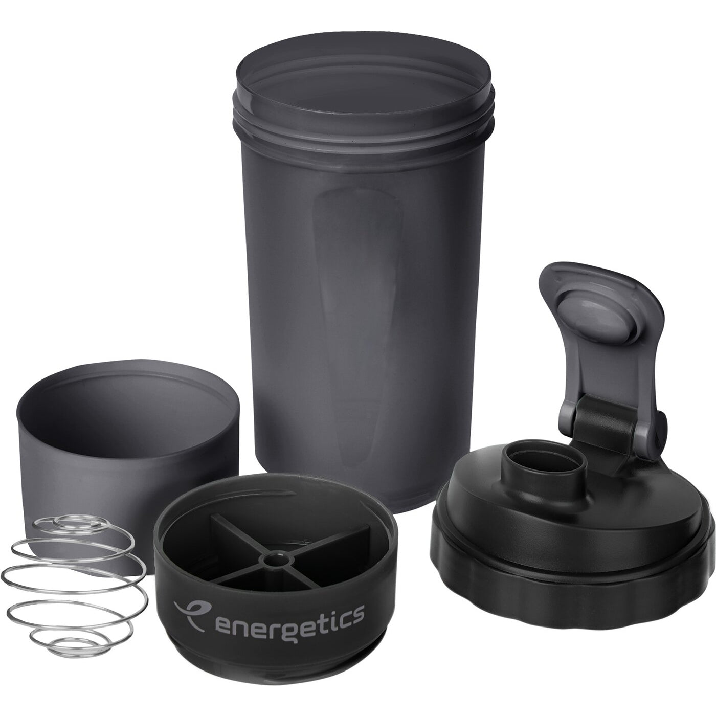 Trinkflasche Shaker Bottle II 0.60L ANTHRACITE/BLACK ANTHRACITE/BLACK Bild 2