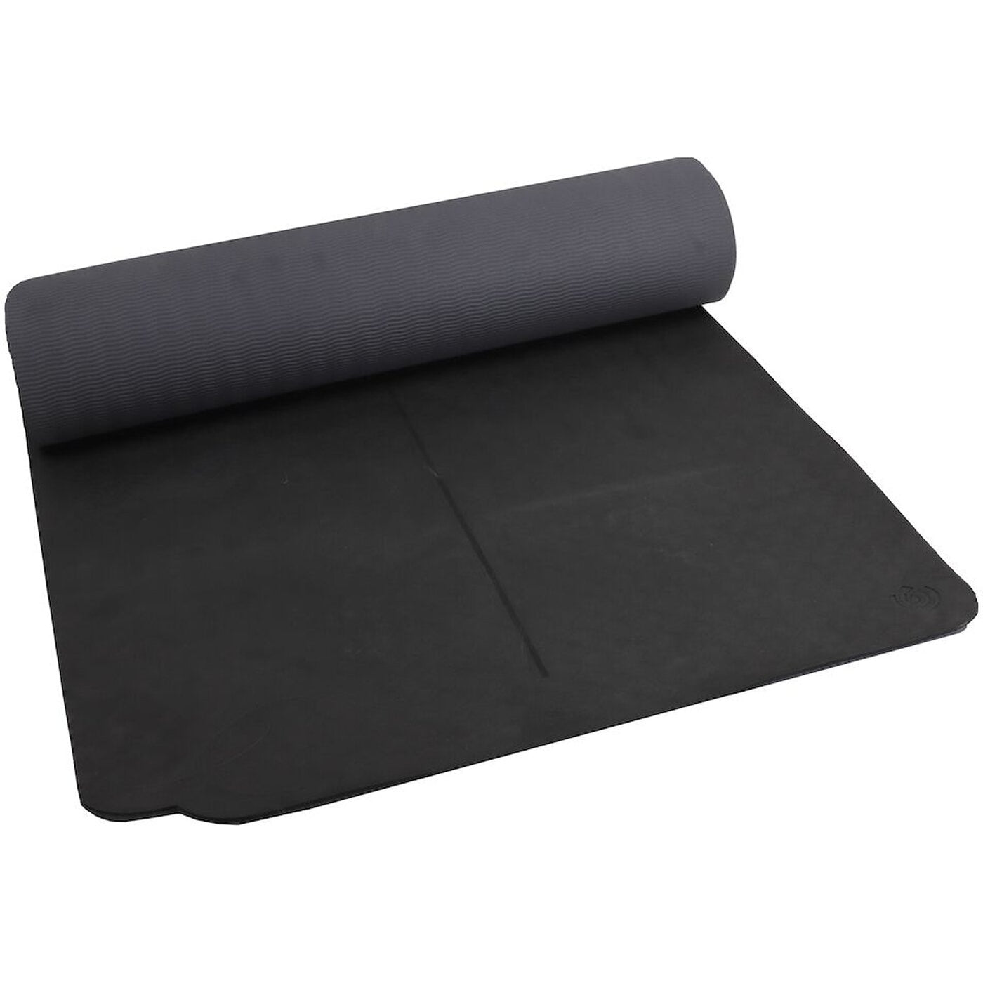 Ux.-Yoga-Matte PVC frei 1.0 BLACK/BLACK/ANTHRACI Bild 4
