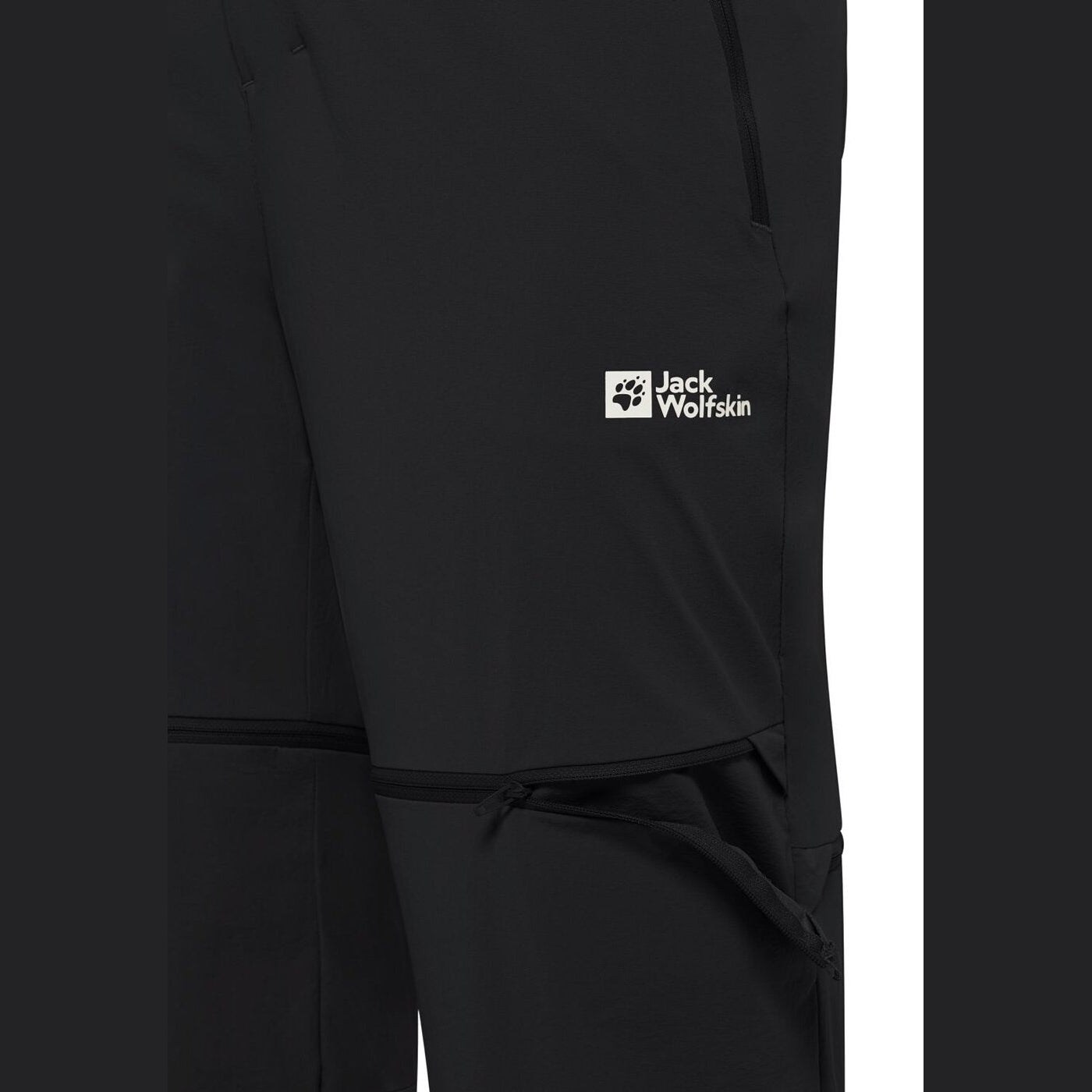 HIKEOUT ZIP OFF PANTS M BLACK BLACK Bild 3