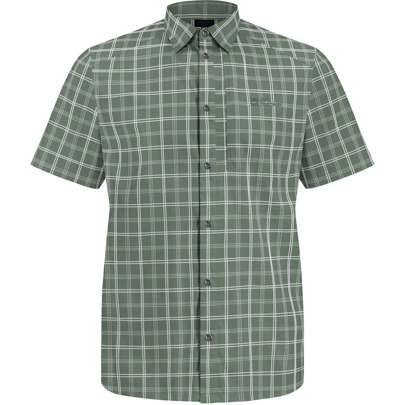 NORBO S|S SHIRT M HEDGE GREEN CHECKS HEDGE GREEN CHECKS Bild 1