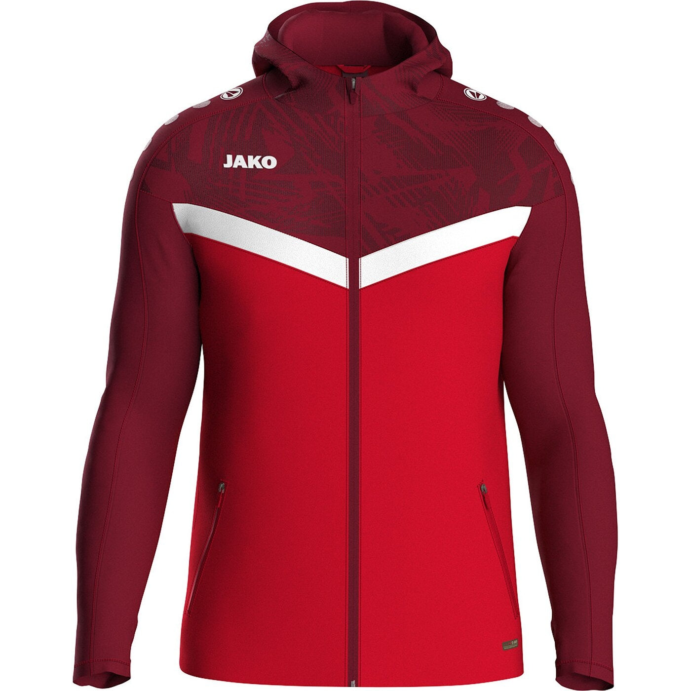 Kapuzenjacke Iconic ROT/WEINROT ROT/WEINROT Bild 1