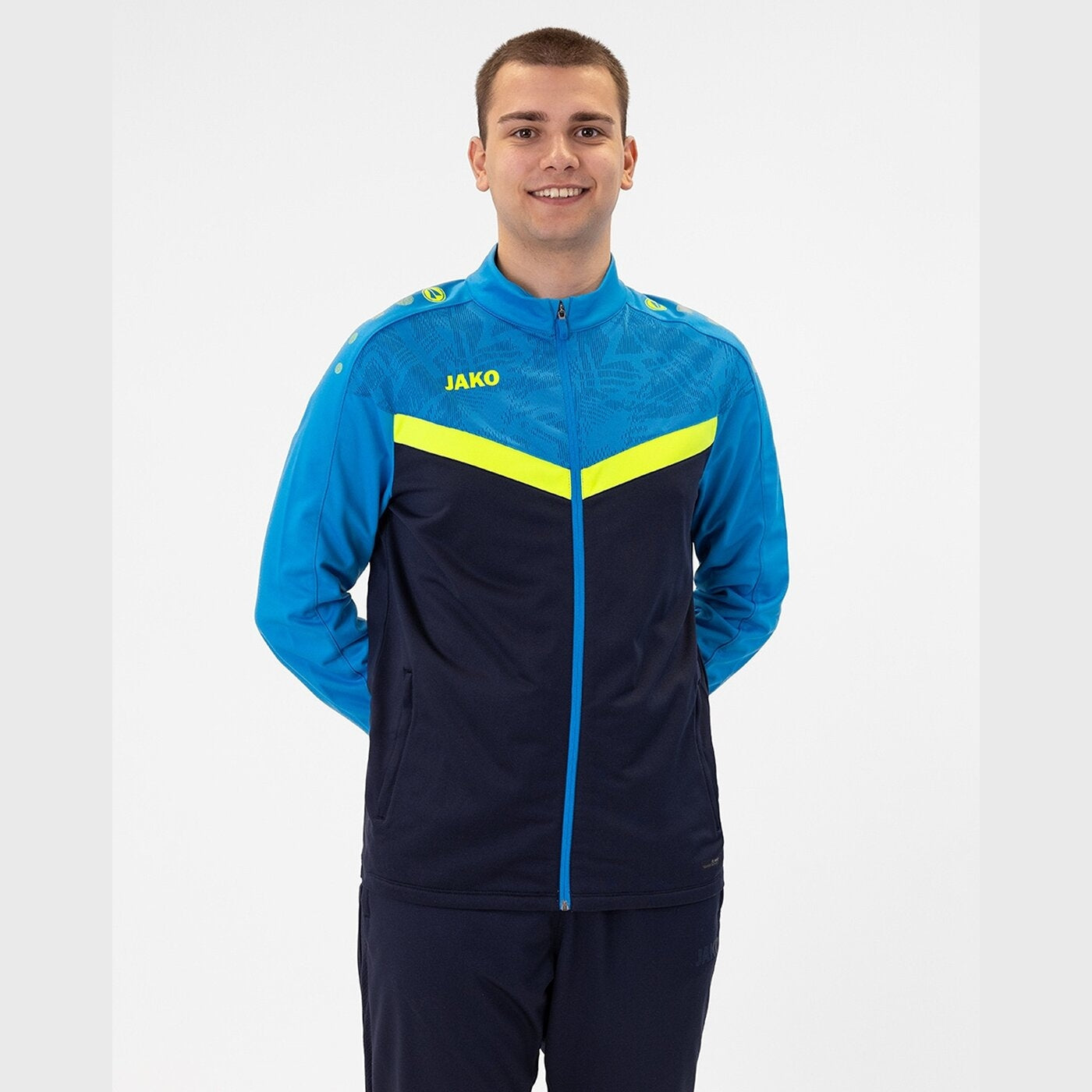 Polyesterjacke Iconic MARINE/JAKO BLAU/NEONGELB MARINE/JAKO BLAU/NEONGELB Bild 7