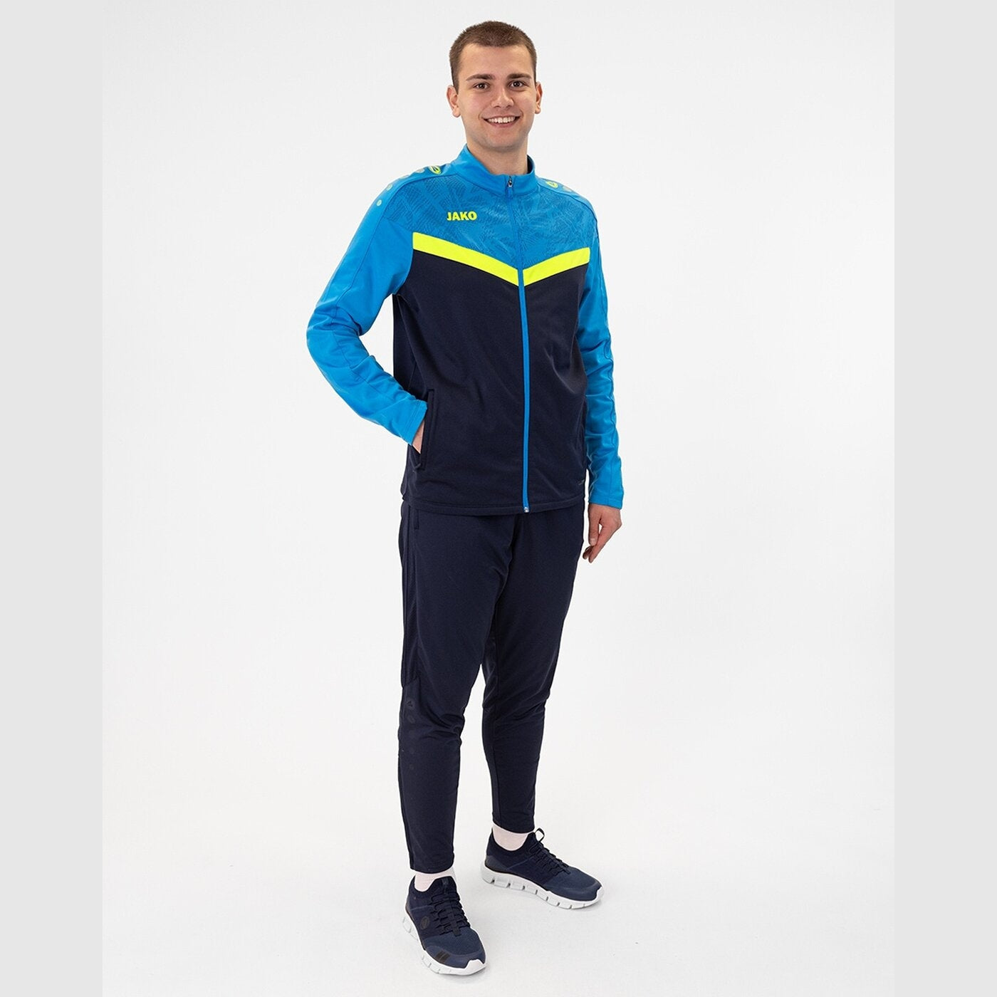 Polyesterjacke Iconic MARINE/JAKO BLAU/NEONGELB MARINE/JAKO BLAU/NEONGELB Bild 8