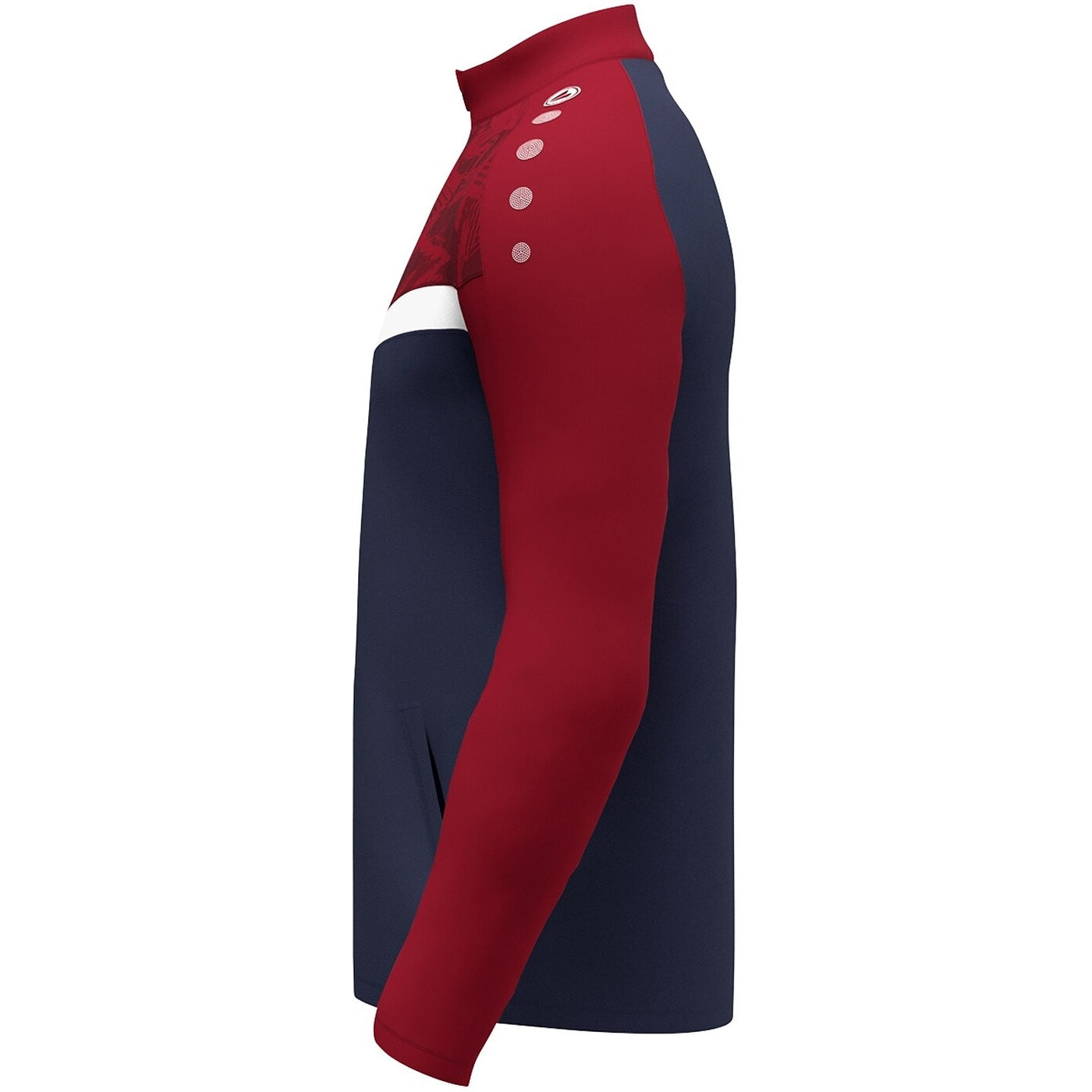 Polyesterjacke Iconic MARINE/CHILI ROT MARINE/CHILI ROT Bild 2