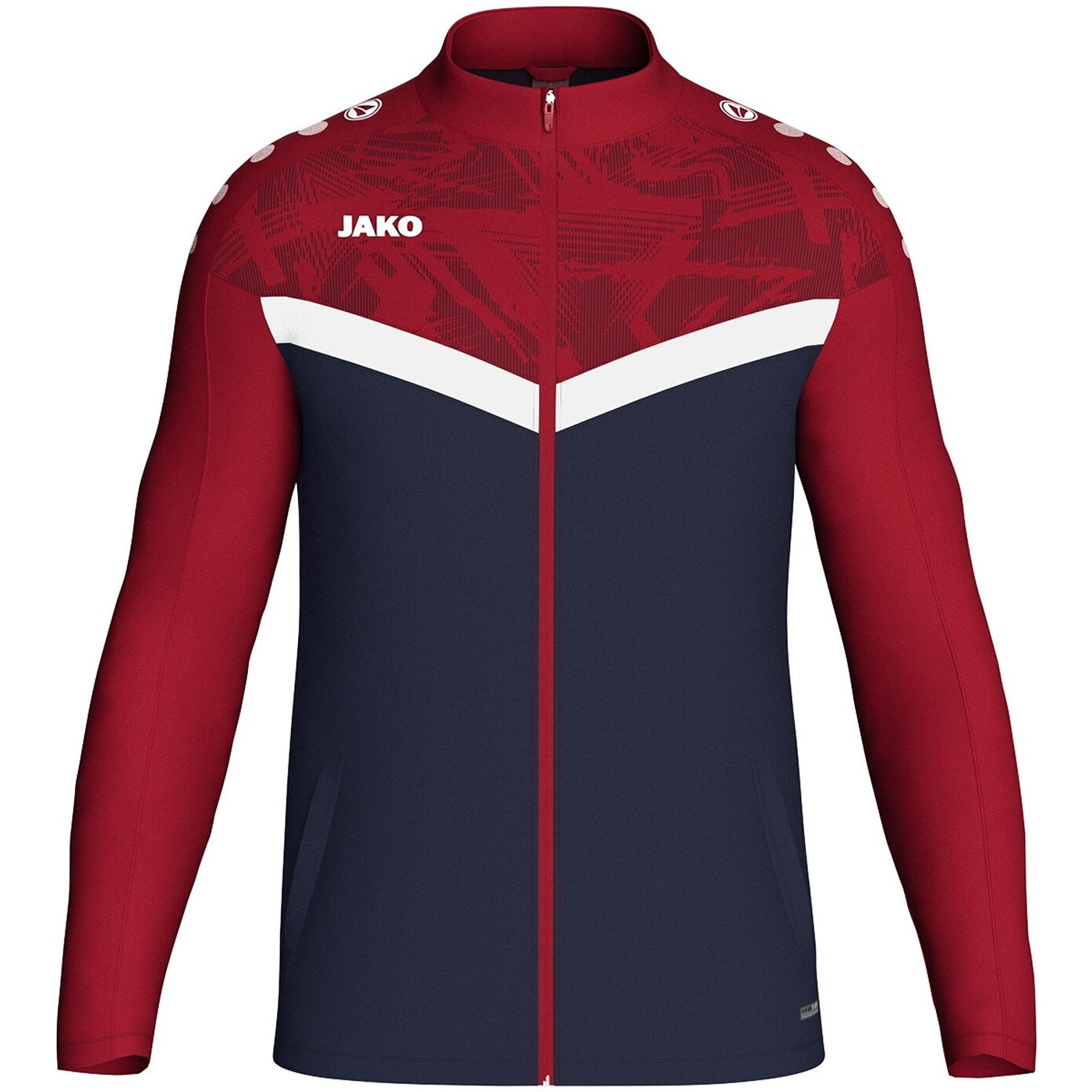 Polyesterjacke Iconic MARINE/CHILI ROT MARINE/CHILI ROT Bild 1