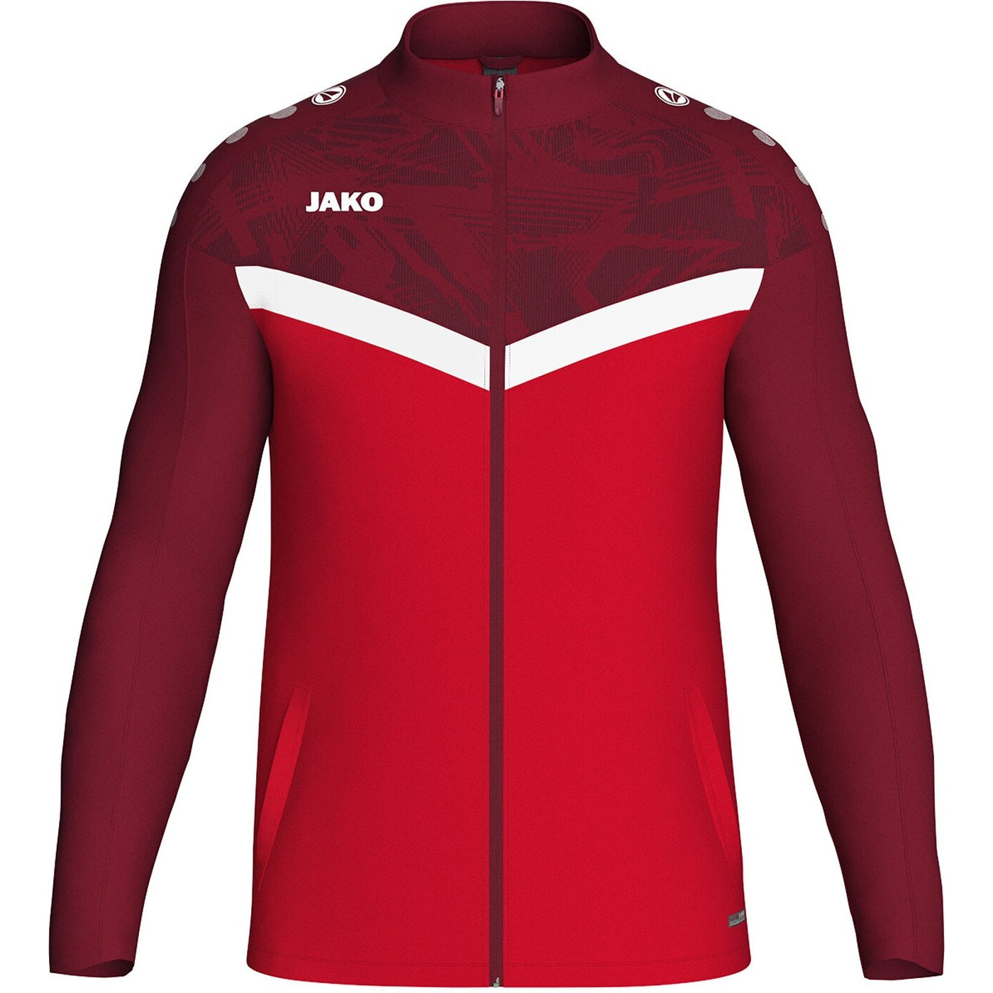 Polyesterjacke Iconic ROT/WEINROT ROT/WEINROT Bild 1