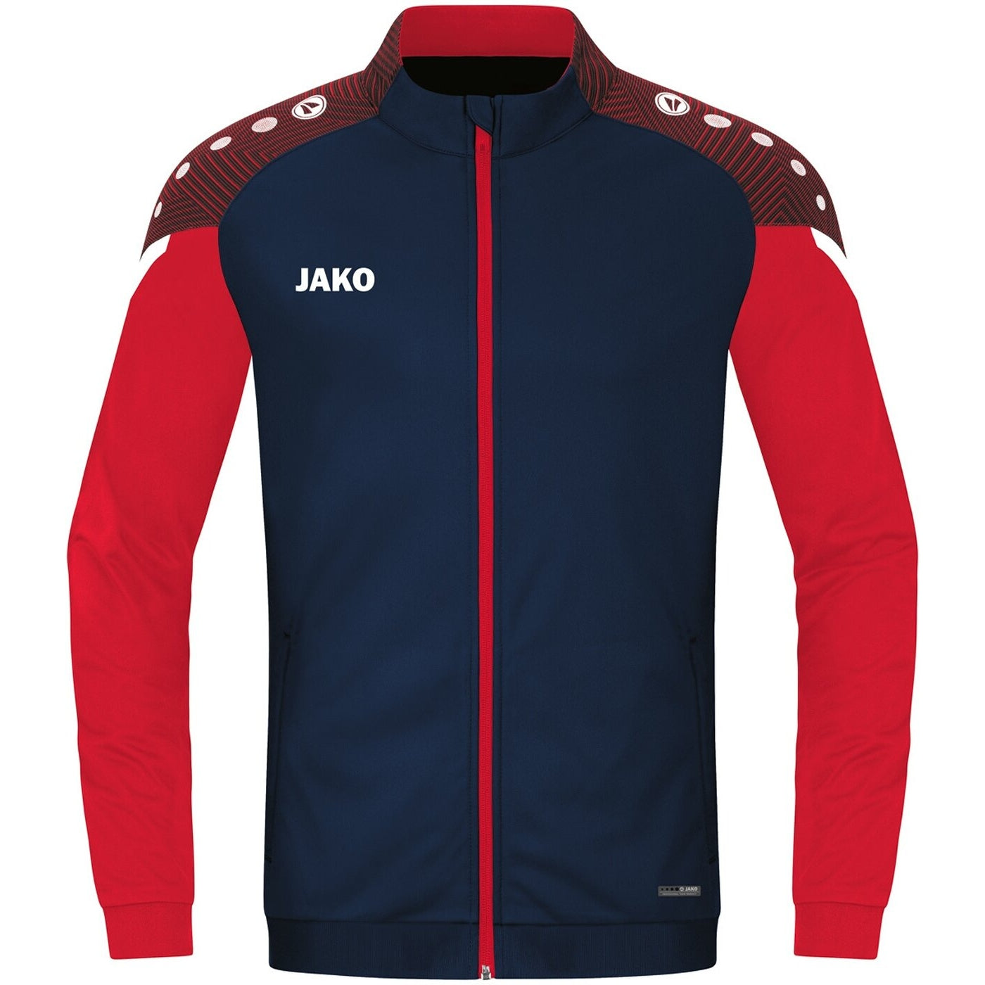 Polyesterjacke Performance MARINE/ROT MARINE/ROT Bild 1