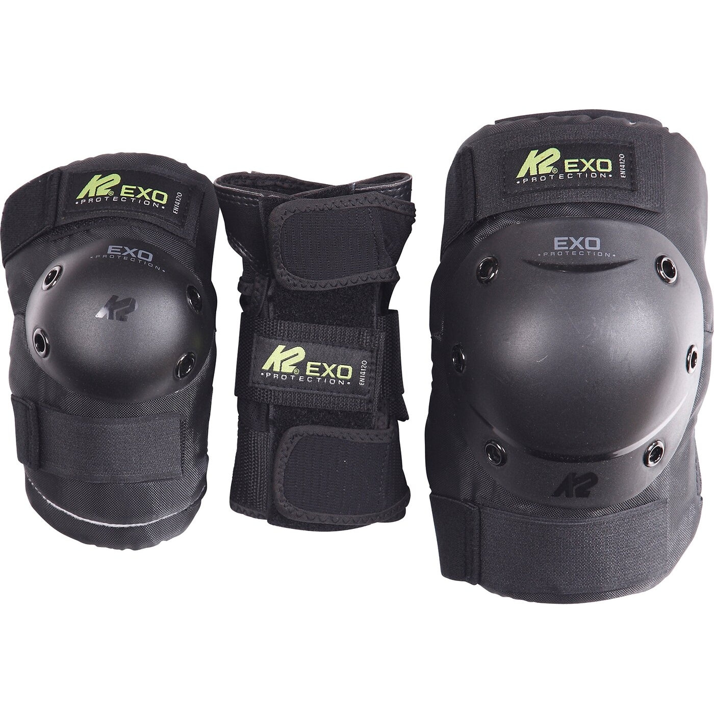 EXO ADULT PAD SET DESIGN BLACK - GREY - GREEN Bild 3