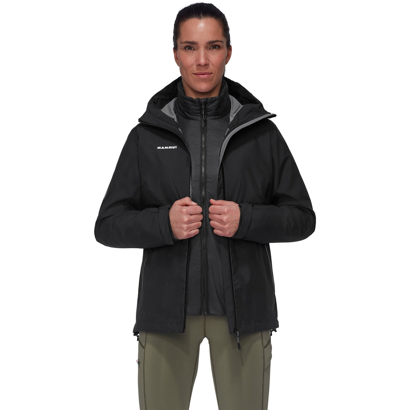 Alto Light 3 in 1 HS Hooded Jacket Women BLACK-BLACK BLACK-BLACK Bild 2