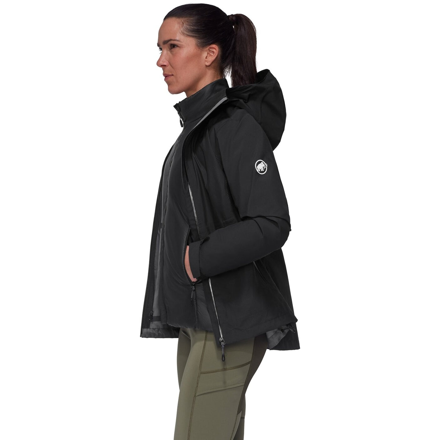 Alto Light 3 in 1 HS Hooded Jacket Women BLACK-BLACK BLACK-BLACK Bild 4