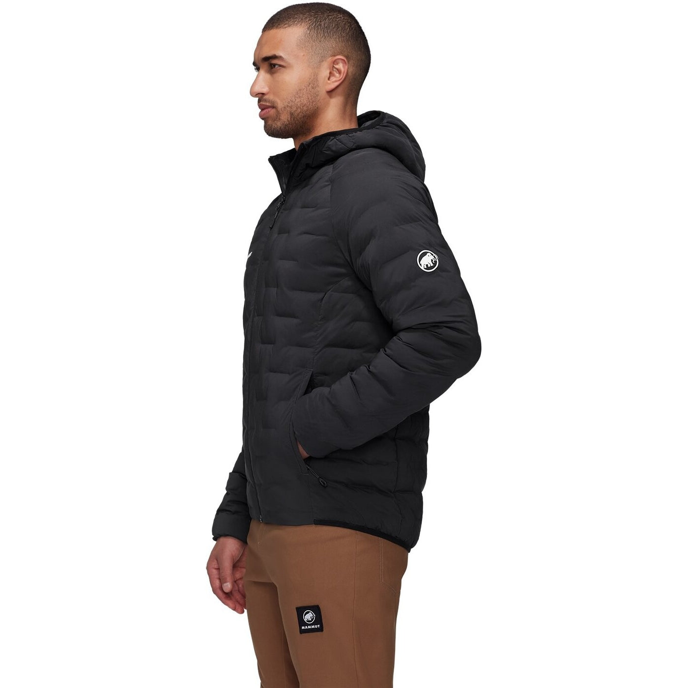 Sender IN Hooded Jacket Men BLACK BLACK Bild 4