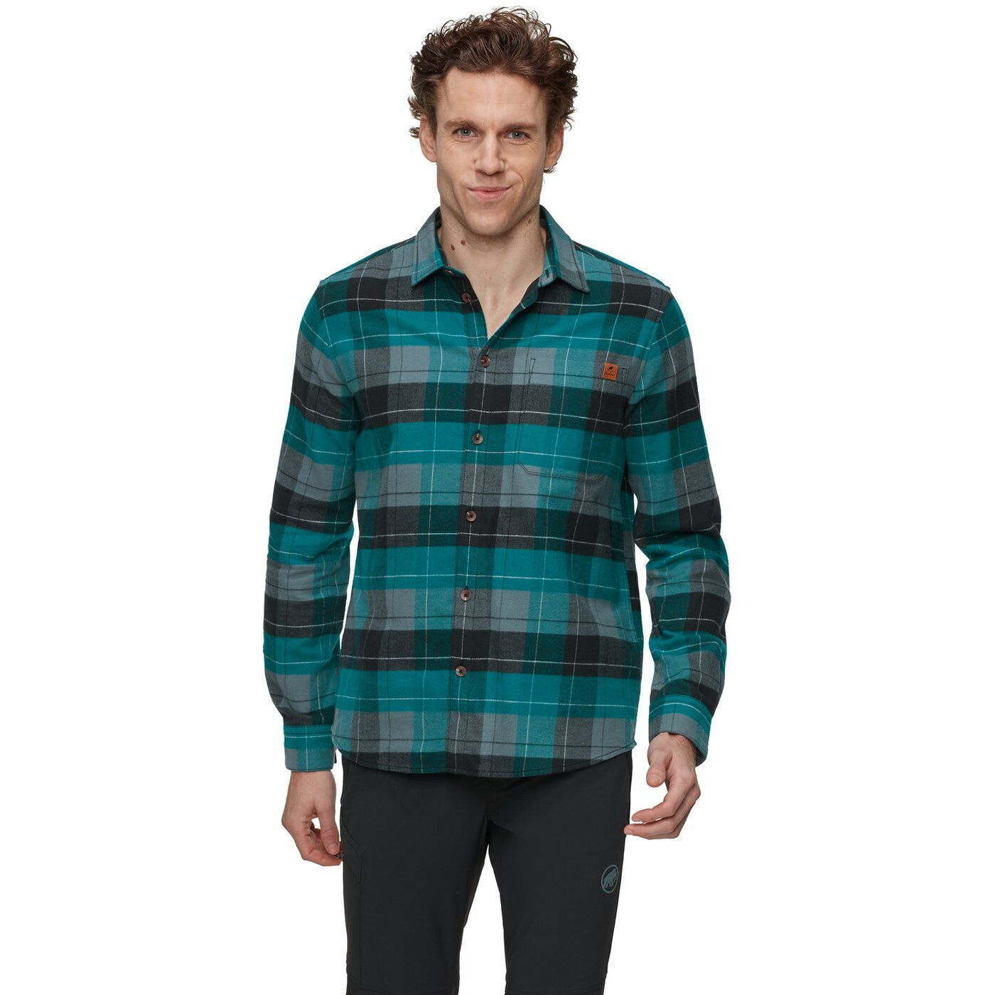 Trovat Longsleeve Shirt Men STRATA-DEEP TEAL STRATA-DEEP TEAL Bild 2