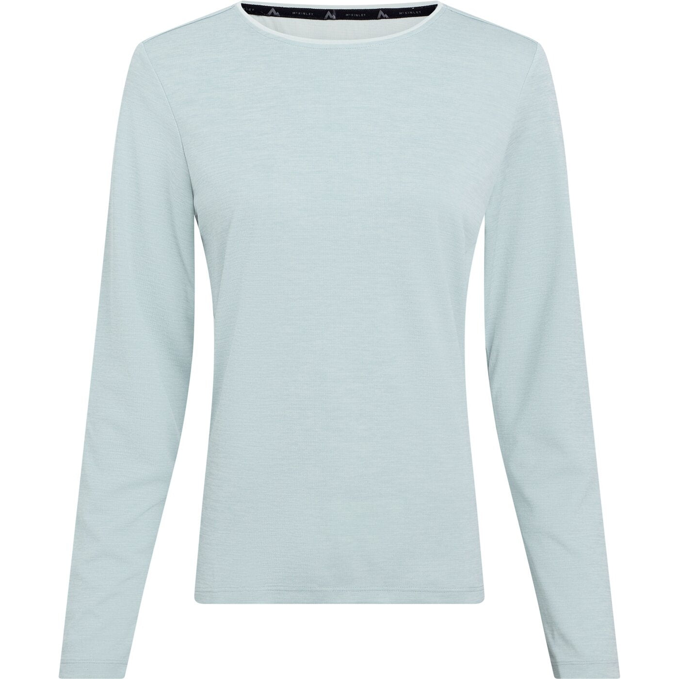 Da.-Langarmshirt Hunu LS W 907 MELANGE/GREEN SM 907 MELANGE/GREEN SM Bild 1