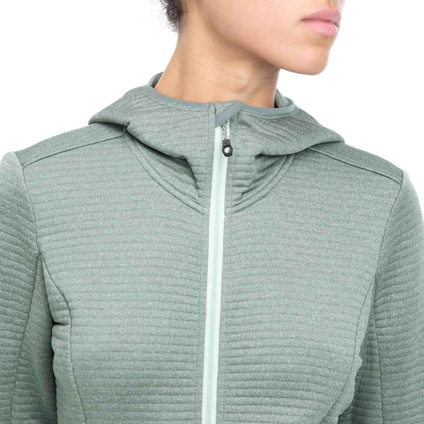 Da.-Unterjacke Aami wms MELANGE/GREEN SMOKE MELANGE/GREEN SMOKE Bild 3