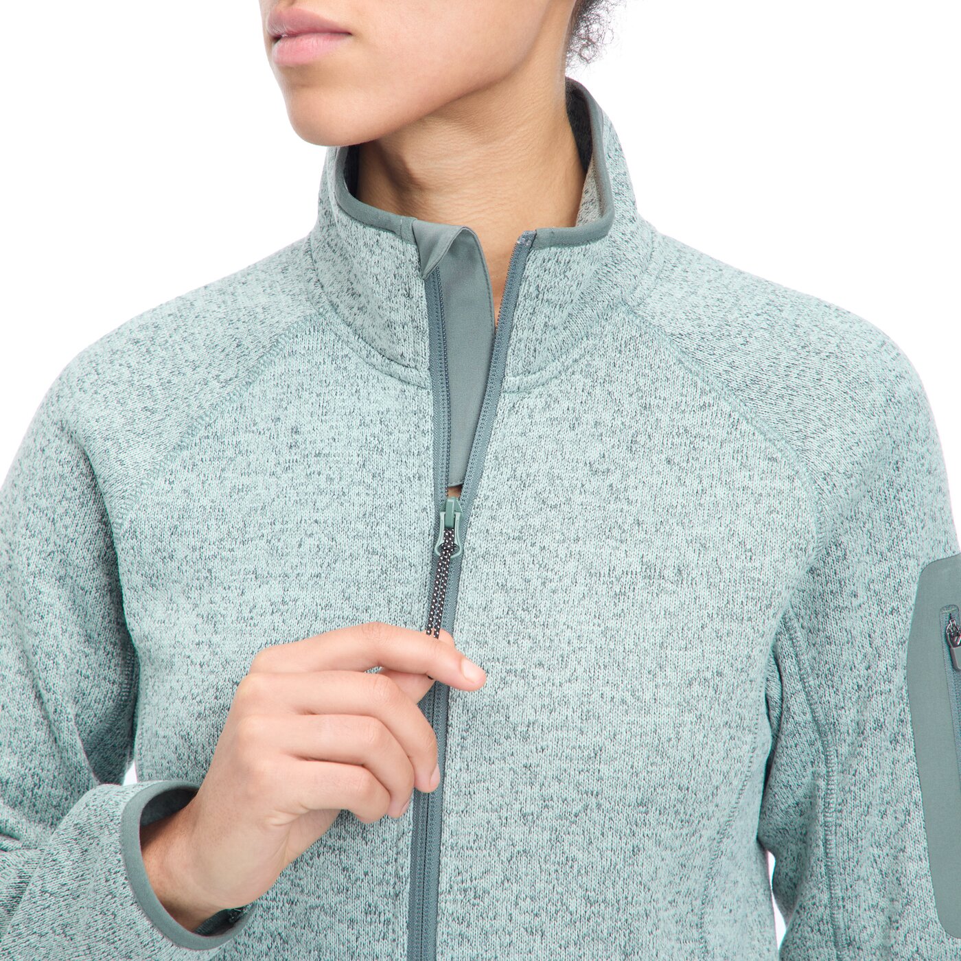 Da.-Unterjacke Skeena wms 963 MELANGE/GREEN DA 963 MELANGE/GREEN DA Bild 3