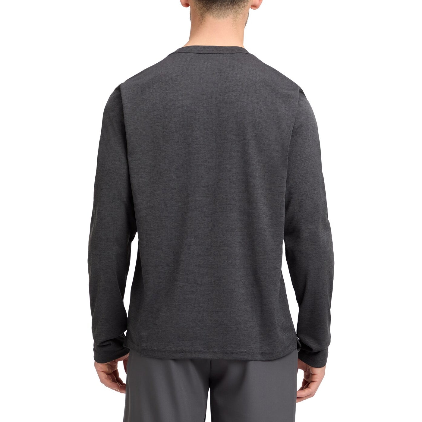 He.-Langarmshirt Hunu LS M MELANGE/BLACK NIGHT MELANGE/BLACK NIGHT Bild 2