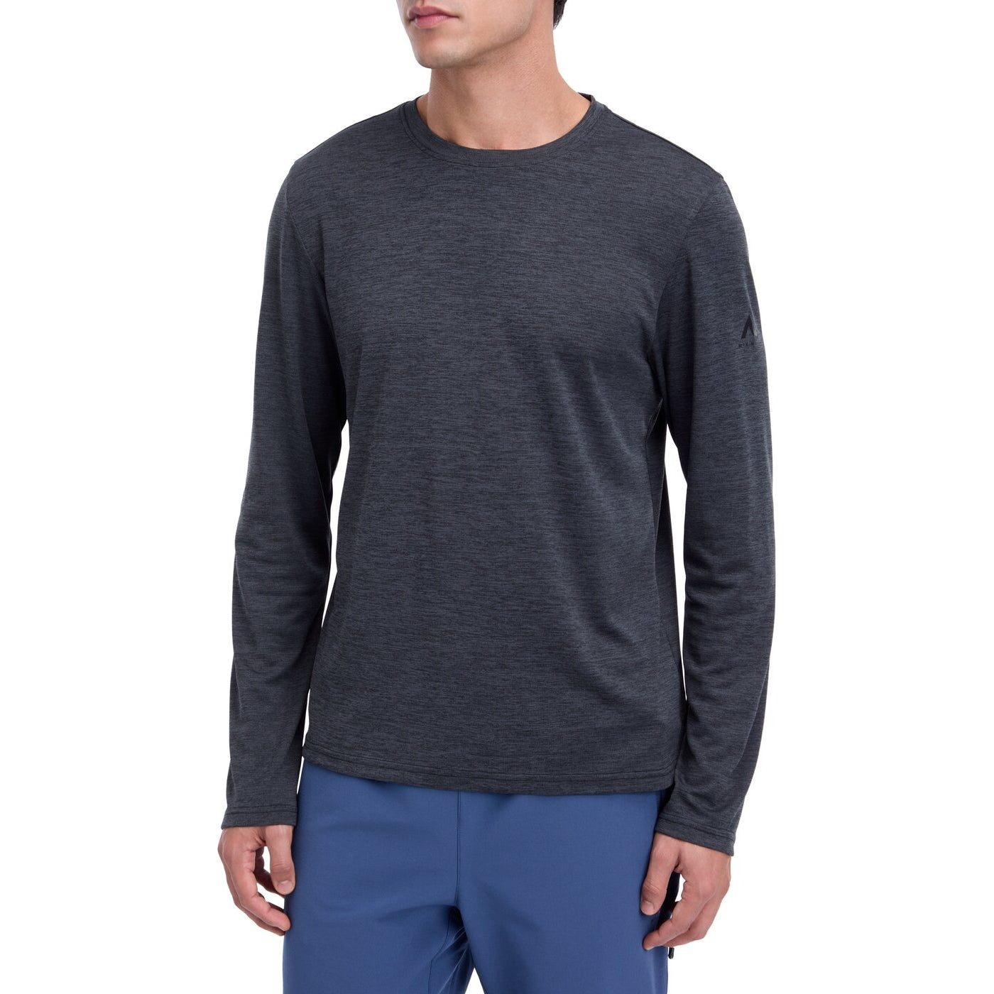 He.-Langarmshirt Hunu LS M MELANGE/BLACK NIGHT/ MELANGE/BLACK NIGHT/ Bild 3