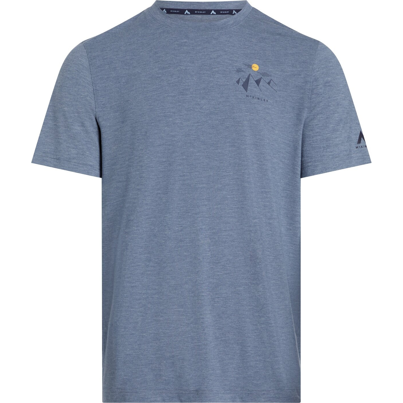 He.-T-Shirt Ronald II M MELANGE/BLUE DARK MELANGE/BLUE DARK Bild 1