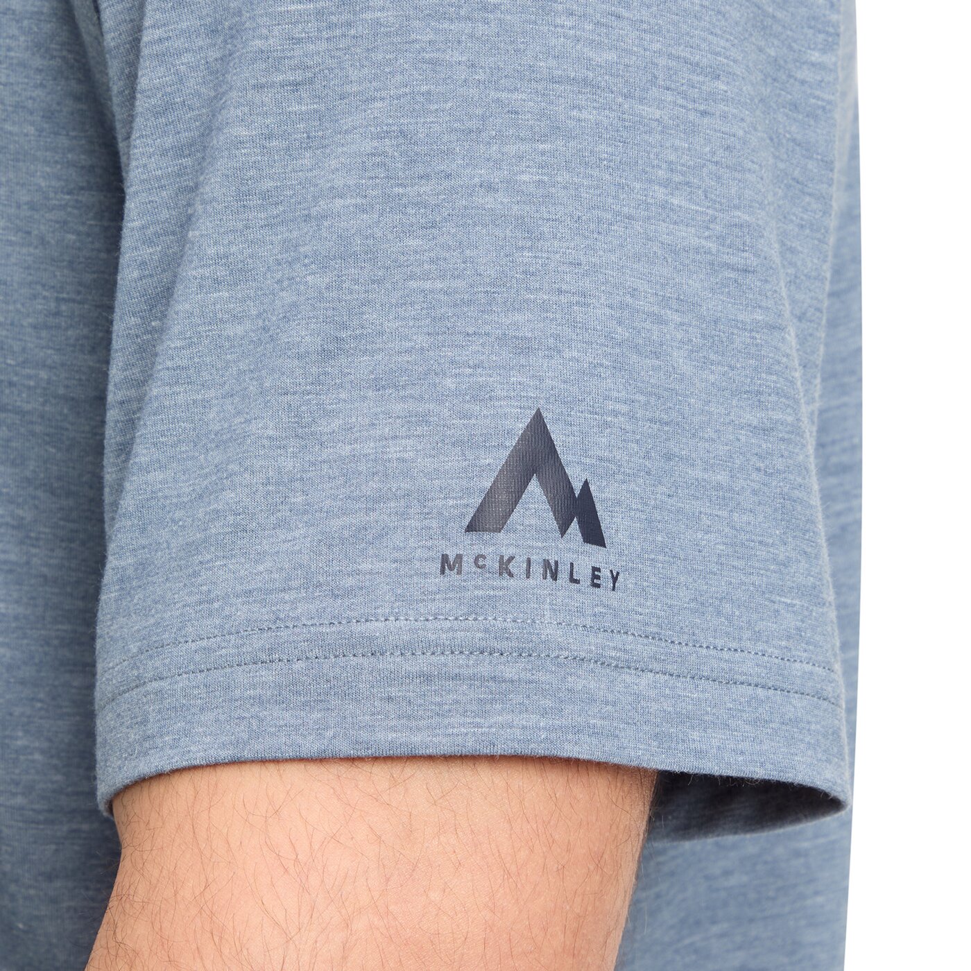 He.-T-Shirt Ronald II M MELANGE/BLUE DARK MELANGE/BLUE DARK Bild 2
