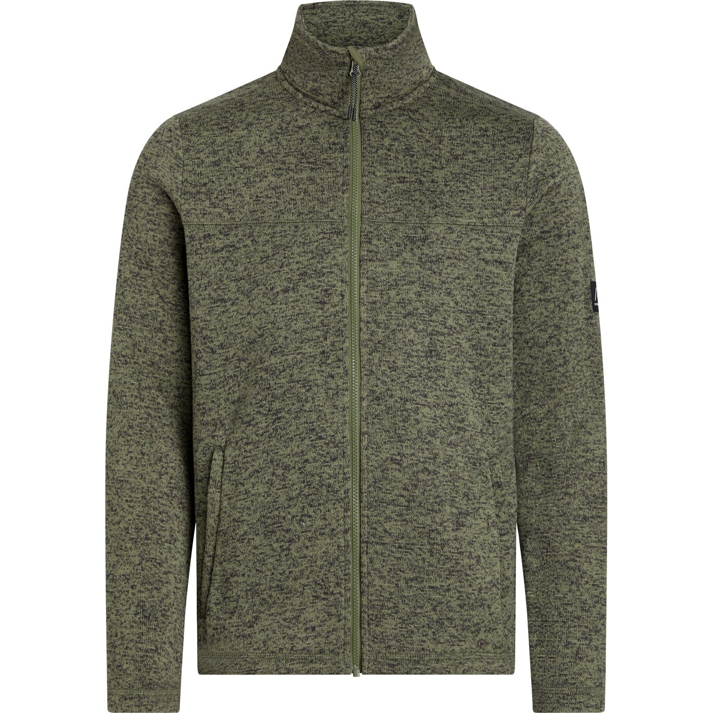 He.-Unterjacke Rubin III M MELANGE/OLIVE DARK MELANGE/OLIVE DARK Bild 1