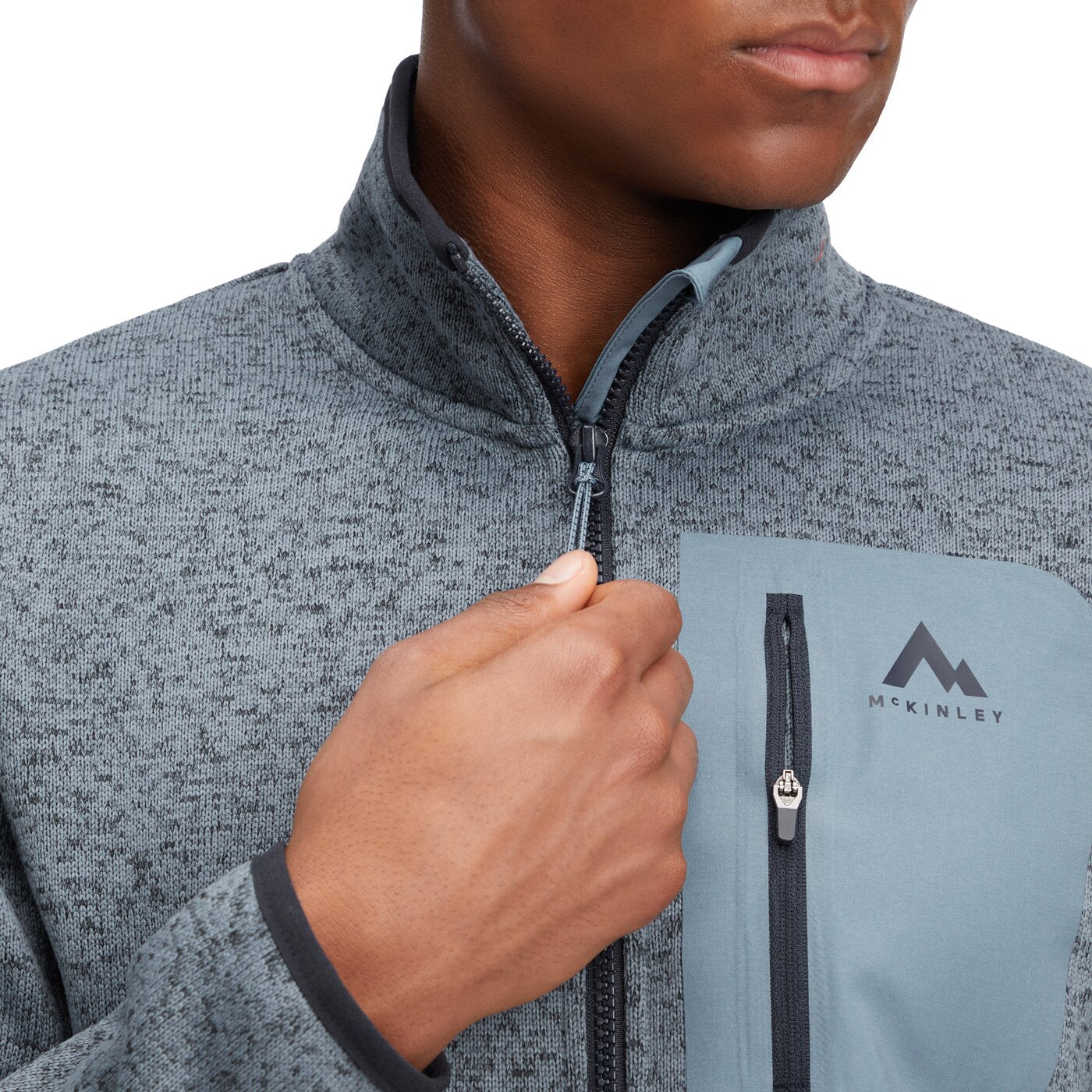He.-Unterjacke Skeena III M MELANGE/BLUE DARK MELANGE/BLUE DARK Bild 3