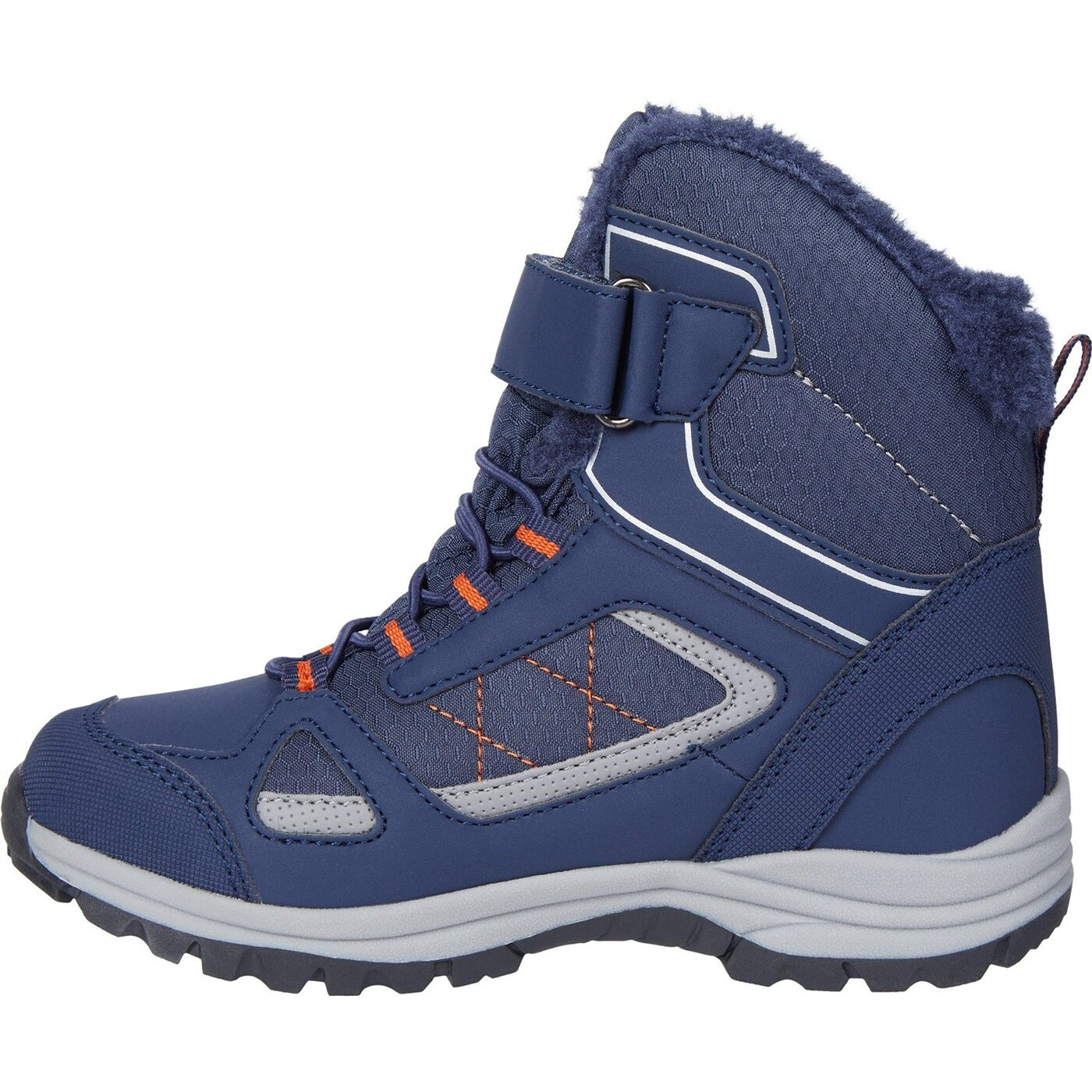 Ki.-Après-Stiefel Maine MID WI AQB NAVY/ORANGE DARK/CHA Bild 3