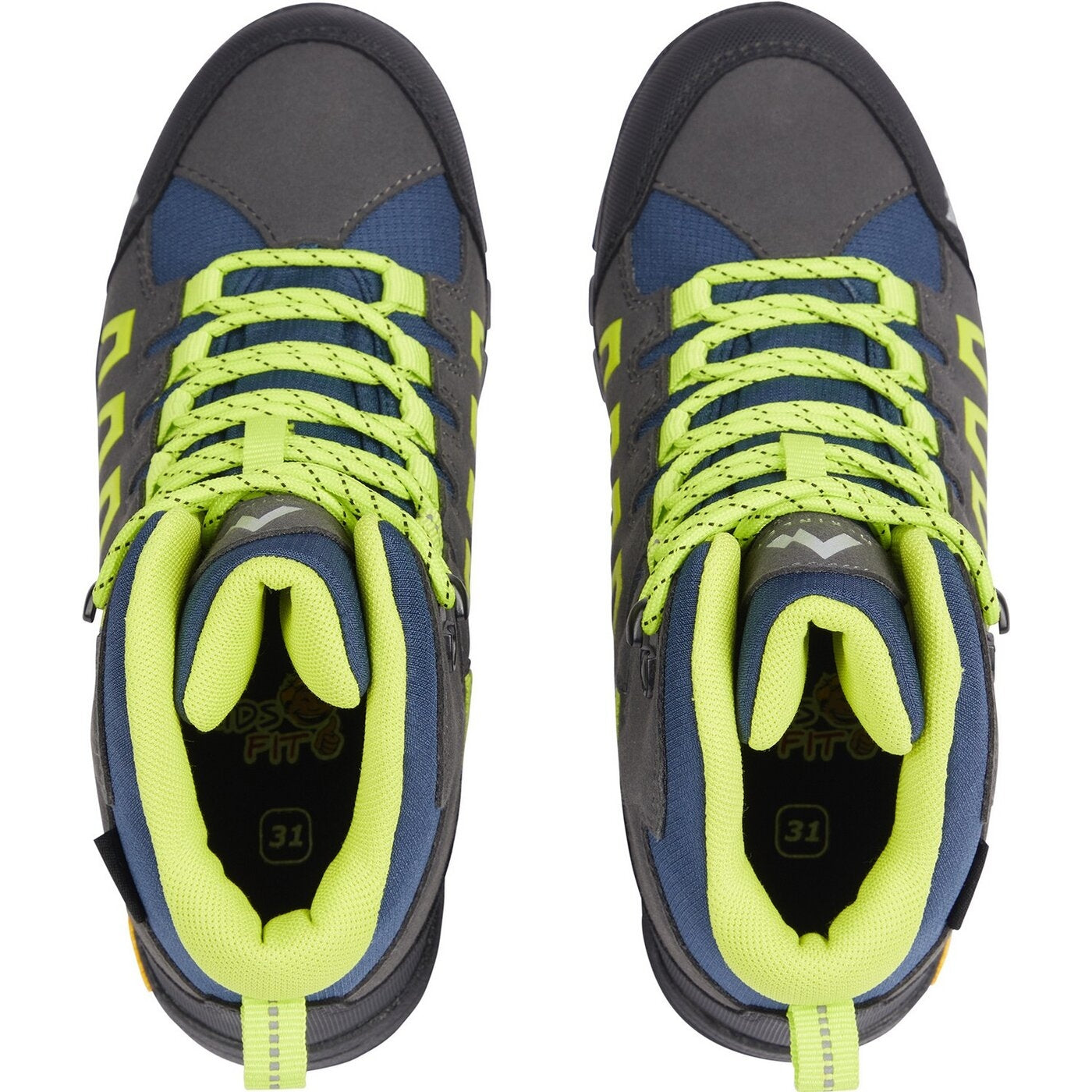 Ki.-Trek-Stiefel Denali MID AQX J ANTHRACITE/GREEN LIM ANTHRACITE/GREEN LIM Bild 2