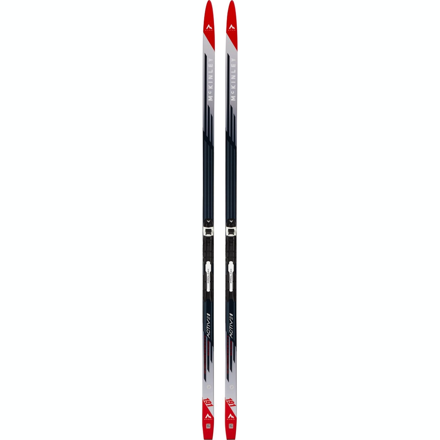Ux.-Langlauf-Set Active 8 Grip + Pr BLACK/GREY/RED Bild 1